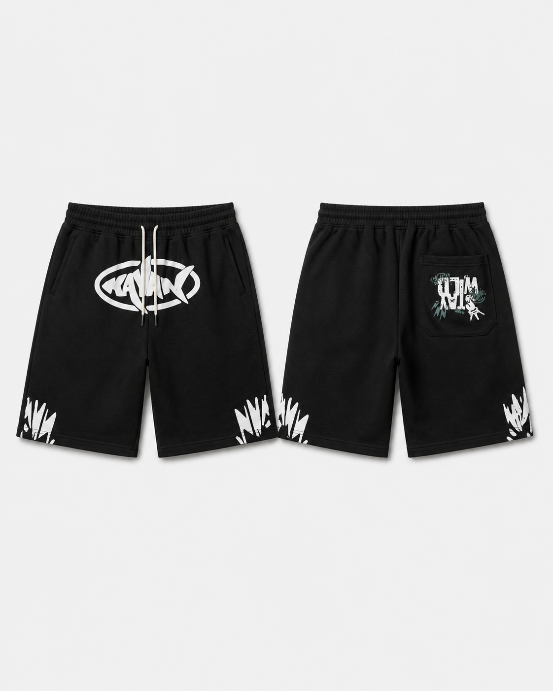 Shark Black Short