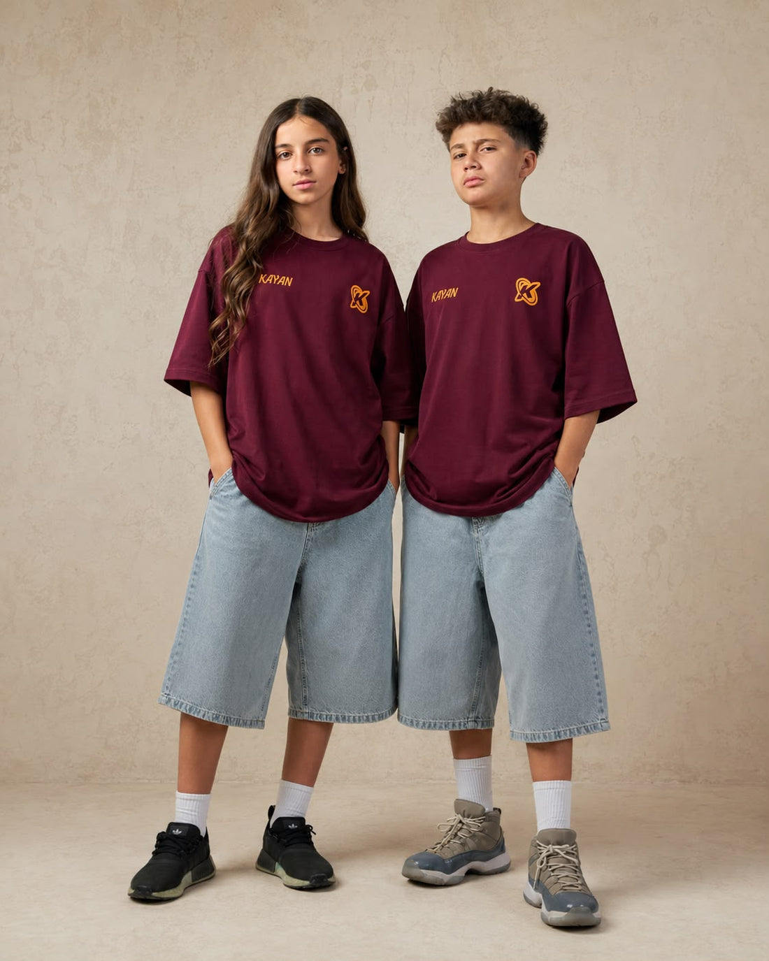 Can burgundy tee