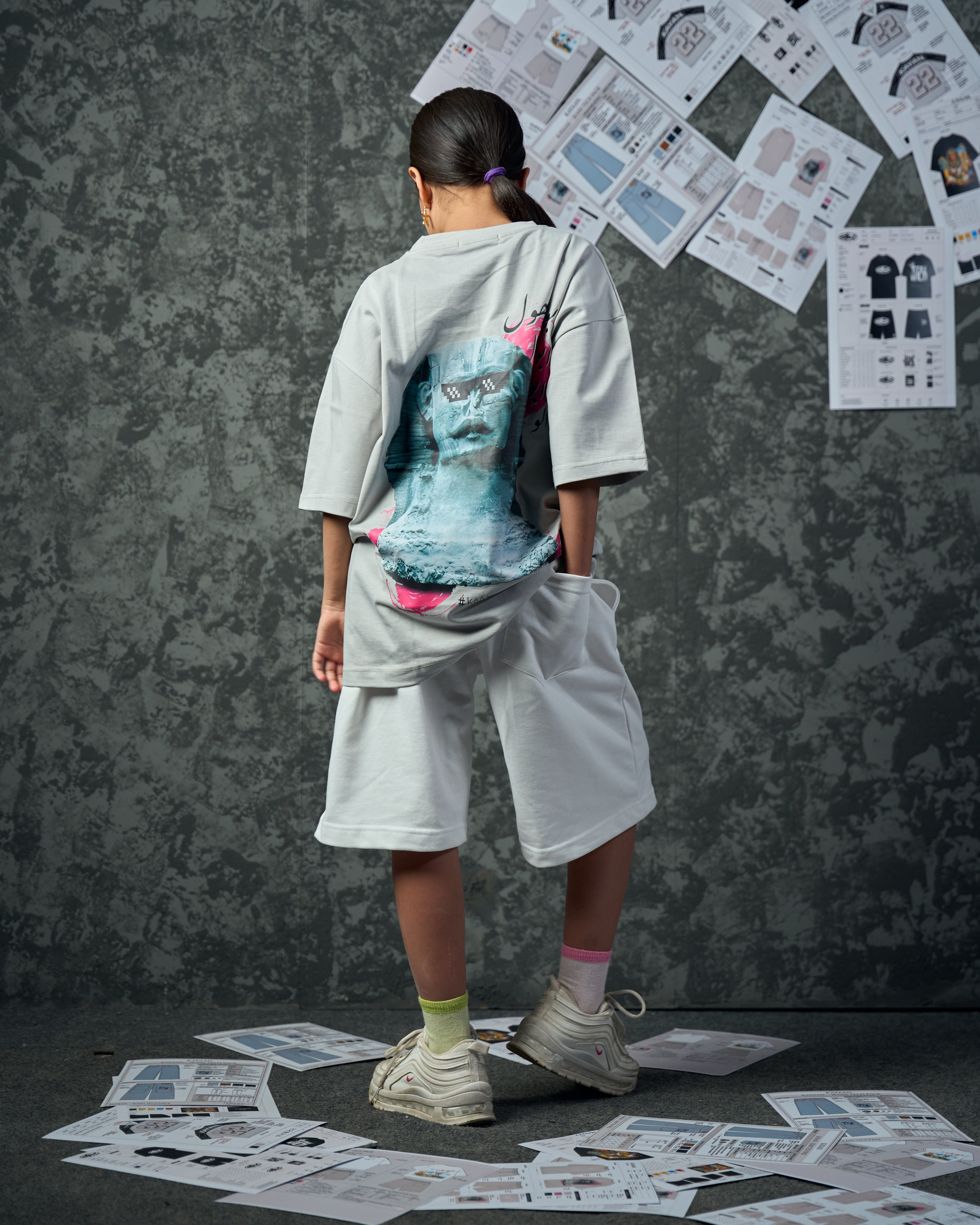 Abo El-Houl Gray T-Shirt
