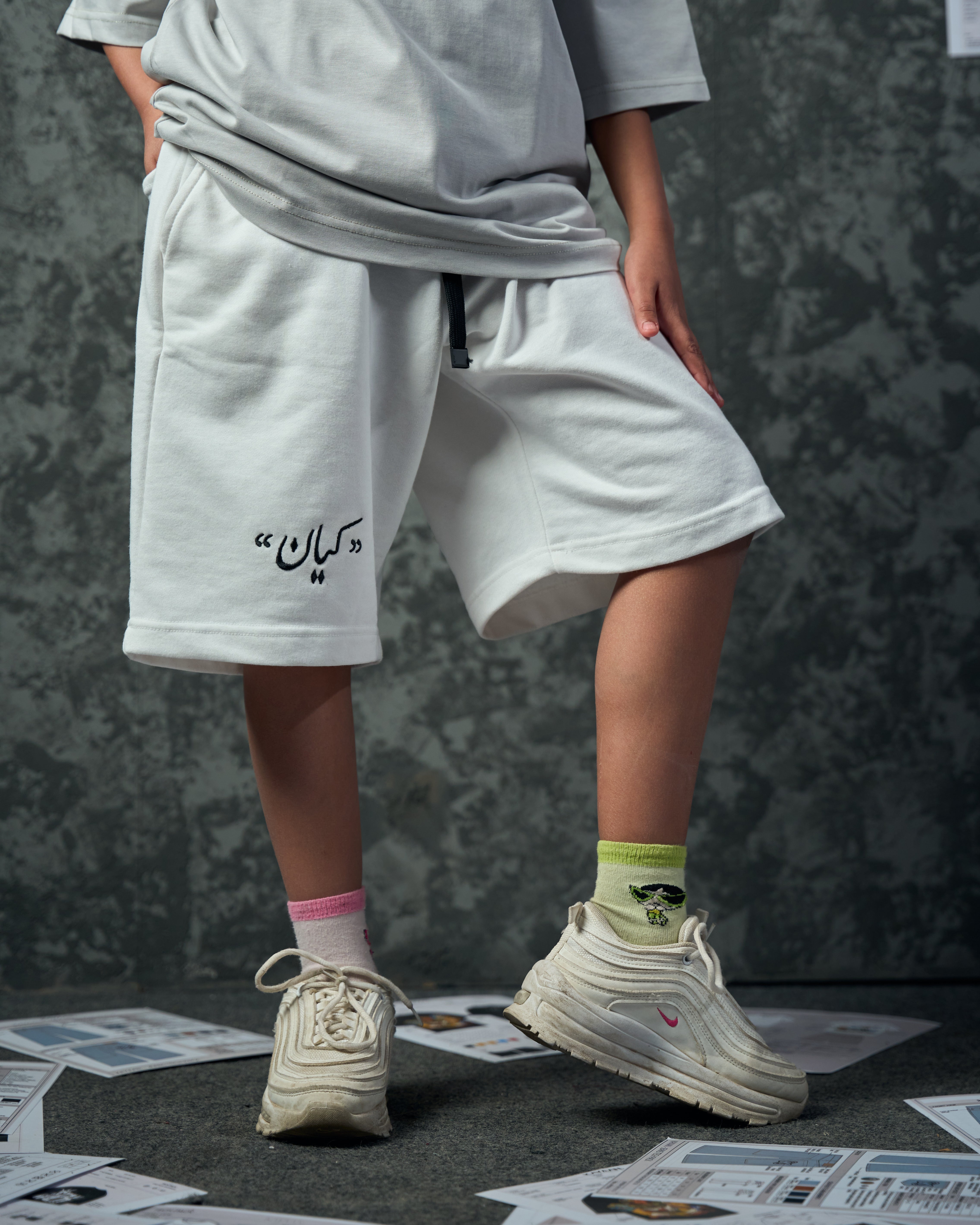 Kayan White Short