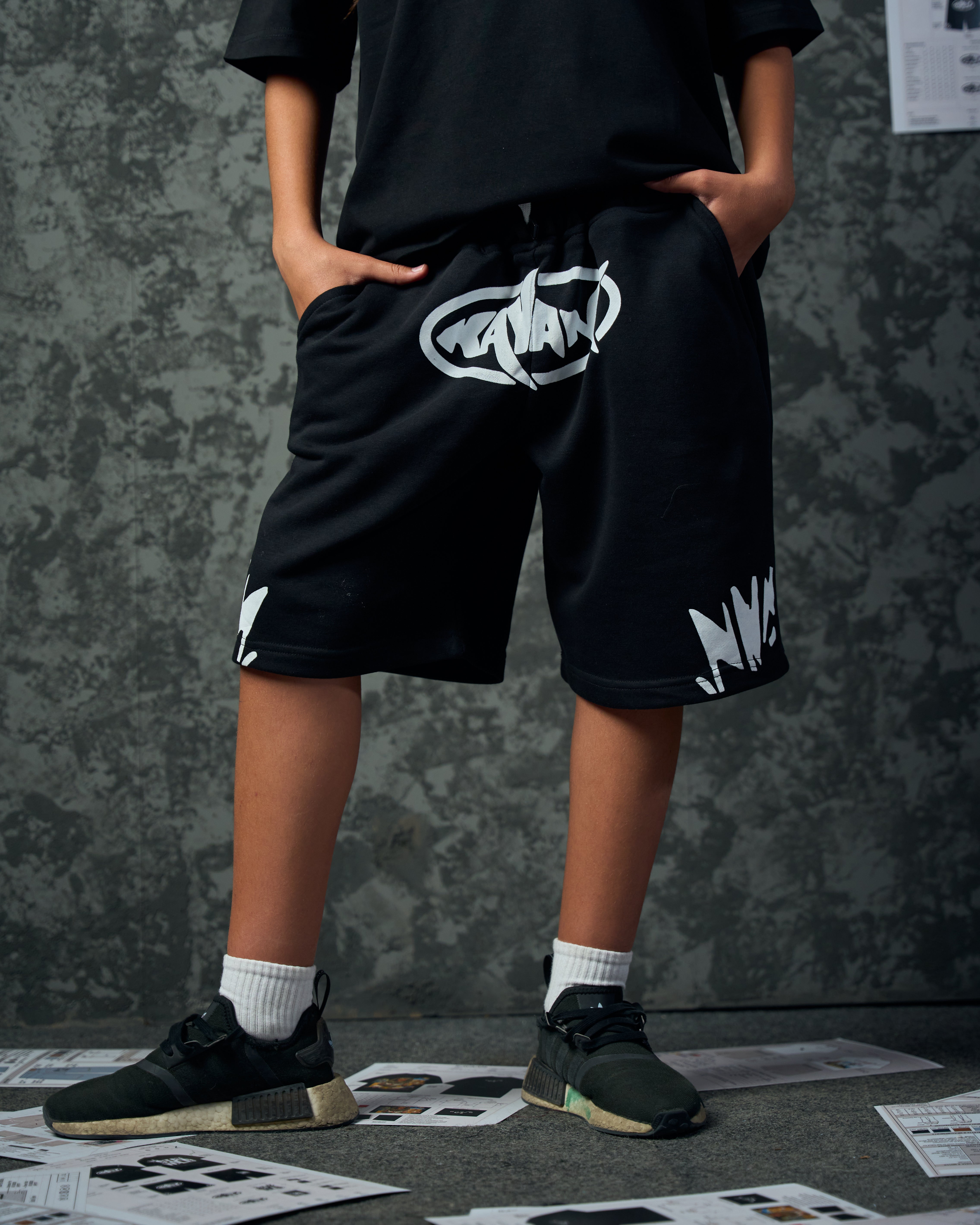 Shark Black Short