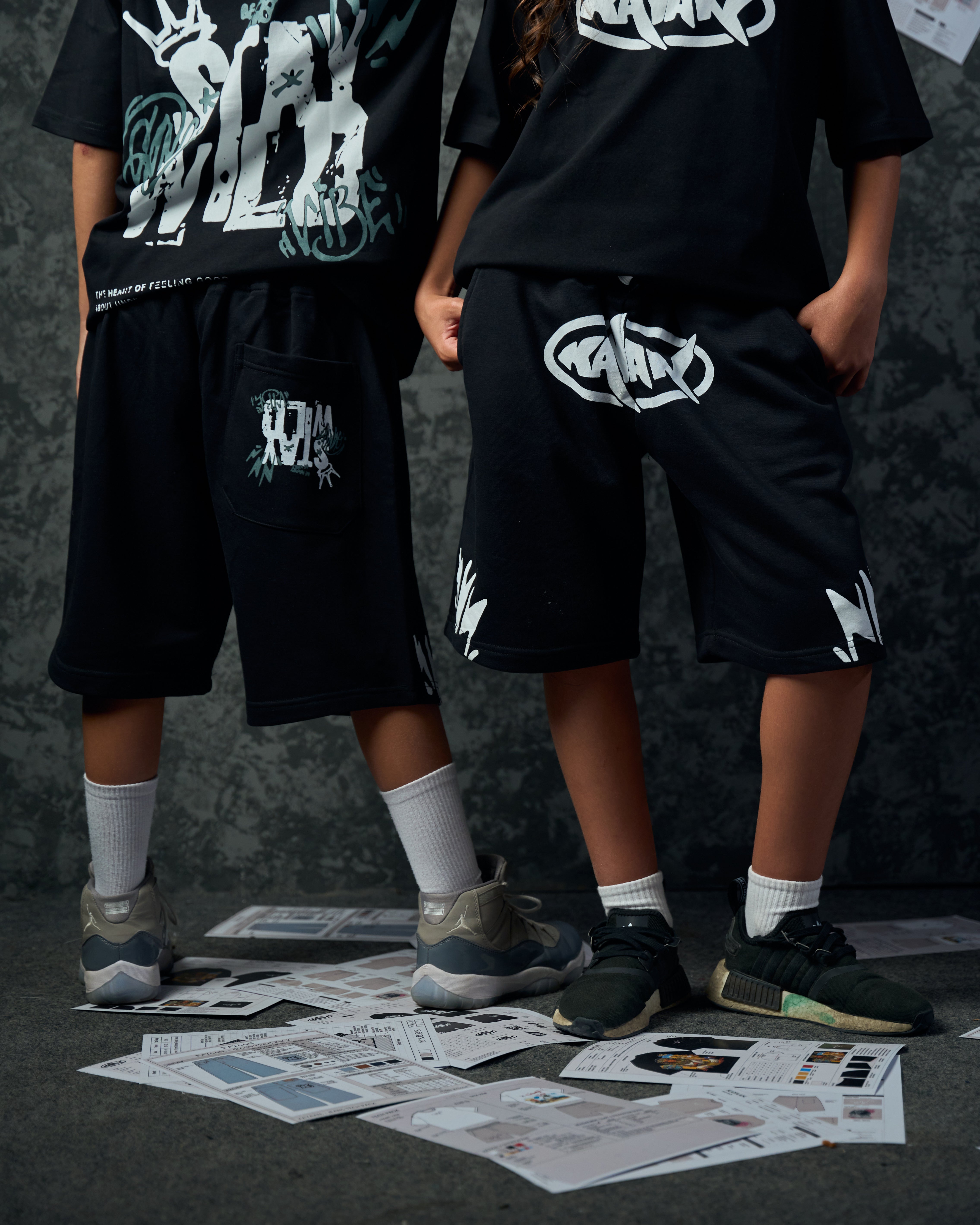 Shark Black Short